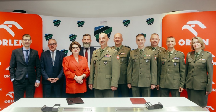 Grupa ORLEN i Centralne Wojskowe Centrum Rekrutacji wspólnie na rzecz bezpieczeństwa Grupa ORLEN i Centralne Wojskowe Centrum Rekrutacji wspólnie na rzecz bezpieczeństwa