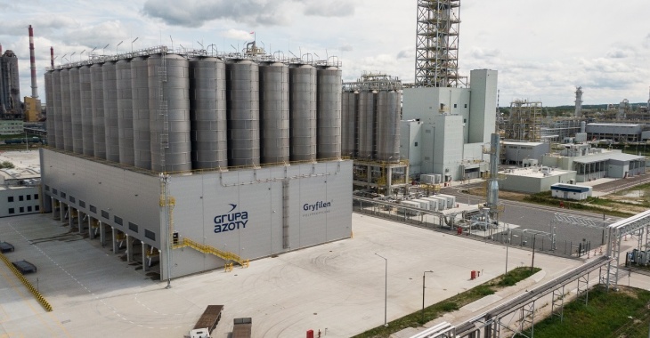 Grupa Azoty Polyolefins wyprodukowała pierwsze 100 tysięcy ton polipropylenu Grupa Azoty Polyolefins wyprodukowała pierwsze 100 tysięcy ton polipropylenu