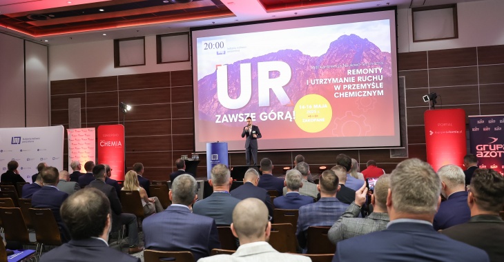 UR zawsze górą! Ruszyła 18 edycja konferencji Remonty i Utrzymanie Ruchu w Przemyśle Chemicznym UR zawsze górą! Ruszyła 18 edycja konferencji Remonty i Utrzymanie Ruchu w Przemyśle Chemicznym