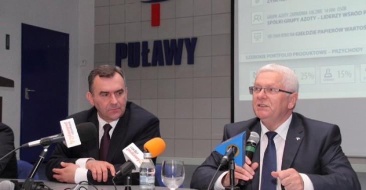 Inwestycyjny boom Grupy Azoty Puławy