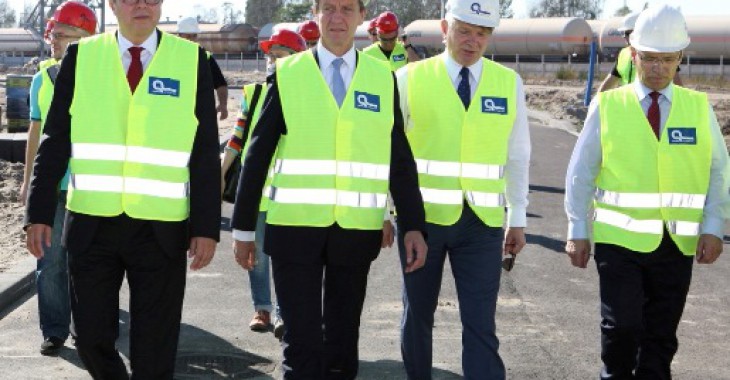 Minister na budowie Terminala Naftowego Minister na budowie Terminala Naftowego
