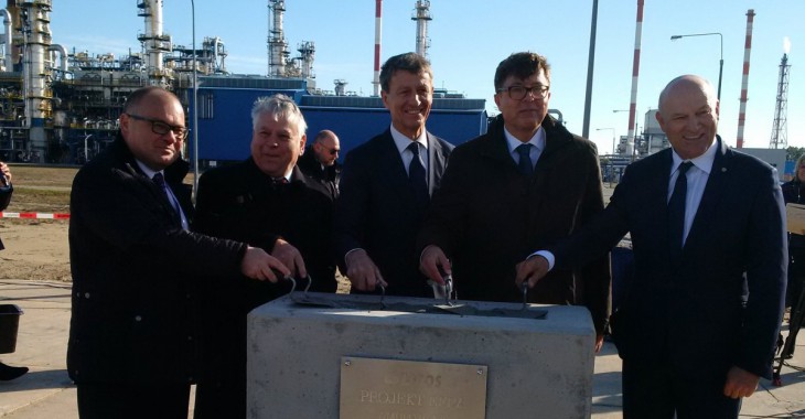 Andrzej Czerwiński zainaugurował projekt EFRA w rafinerii Grupy Lotos