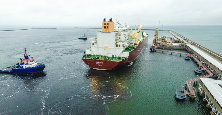 Pierwsza dostawa LNG z Kataru dotarła do Polski [ZOBACZ ZDJĘCIA]