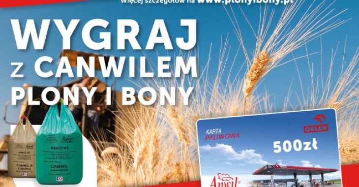 Kup CANWIL i wygraj kartę paliwową! Kup CANWIL i wygraj kartę paliwową!