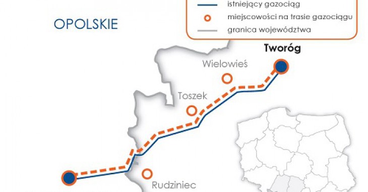 GAZ-SYSTEM uzyskał 140 mln zł dofinansowania na budowę gazociągu