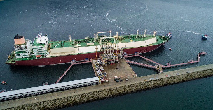 Ponad 5 mln m sześc. LNG dostarczono do polskiego terminalu Ponad 5 mln m sześc. LNG dostarczono do polskiego terminalu