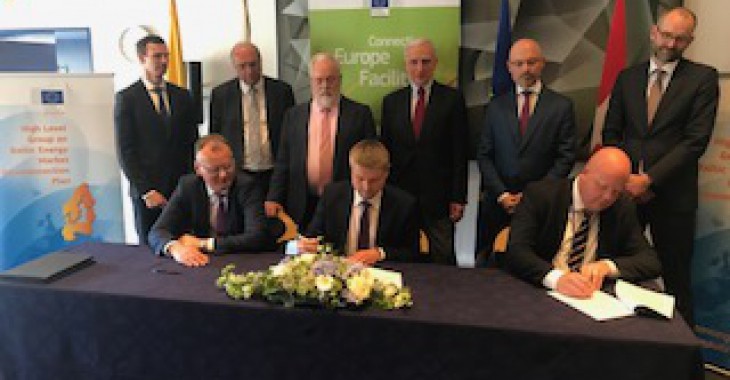 Oficjalne podpisanie umowy na dofinansowanie prac projektowych dla Baltic Pipe