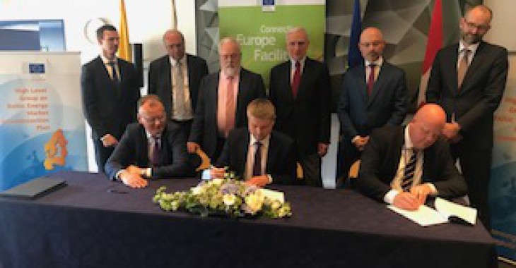 Oficjalne podpisanie umowy na dofinansowanie prac projektowych dla Baltic Pipe Oficjalne podpisanie umowy na dofinansowanie prac projektowych dla Baltic Pipe