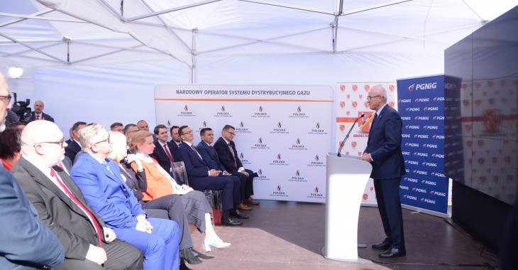 Minister Tchórzewski: Do 2022 r. 300 nowych gmin z dostępem do gazu