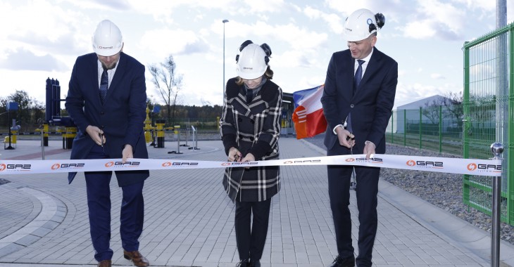 Gazociąg Czeszów-Kiełczów gotowy do pracy