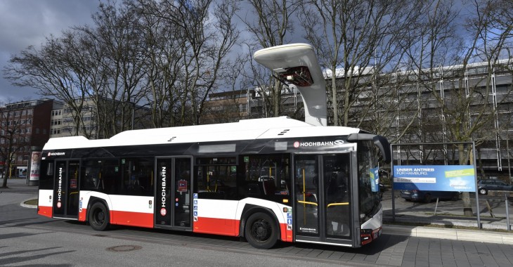 Solaris dostarczył autobusy elektryczne do Hamburga