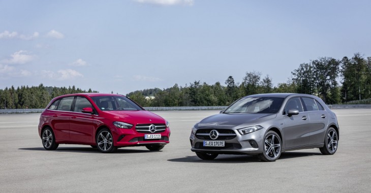 Mercedes wprowadza na rynek Klasę A oraz B z napędem hybrydowym typu plug-in