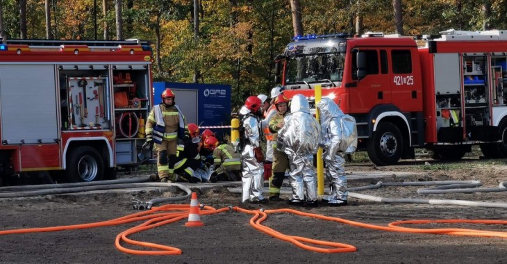Współpraca GAZ-SYSTEM ze strażą pożarną Współpraca GAZ-SYSTEM ze strażą pożarną