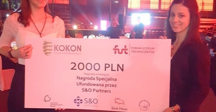 Politechnika Krakowska:  Nagroda dla studentek z Wydziału Inżynierii i Technologii Chemicznej