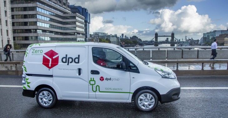 Nissan dostarczy firmie DPD 300 elektrycznych vanów e-NV200