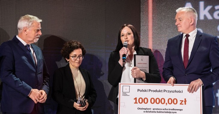 Wynalazek naukowców z AGH zdobył pierwsze miejsce w konkursie "Polski Produkt Przyszłości"