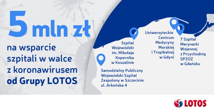 Cztery szpitale ze wsparciem Fundacji LOTOS Cztery szpitale ze wsparciem Fundacji LOTOS