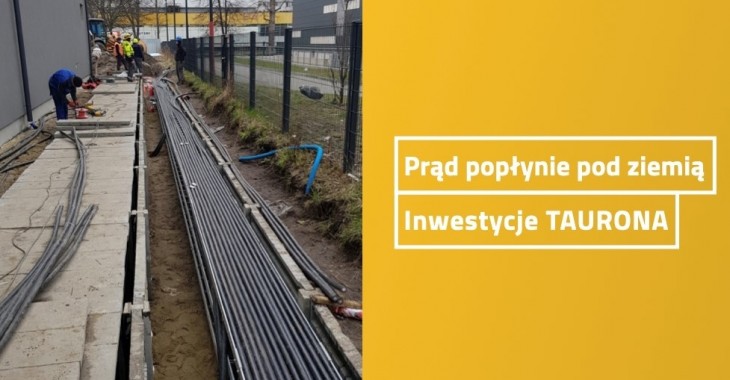 Prąd popłynie pod ziemią Prąd popłynie pod ziemią