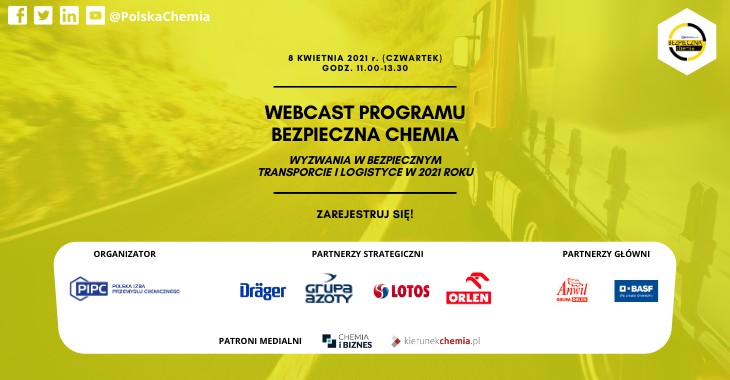 WEBCAST: Wyzwania w bezpiecznym transporcie i logistyce w 2021 roku