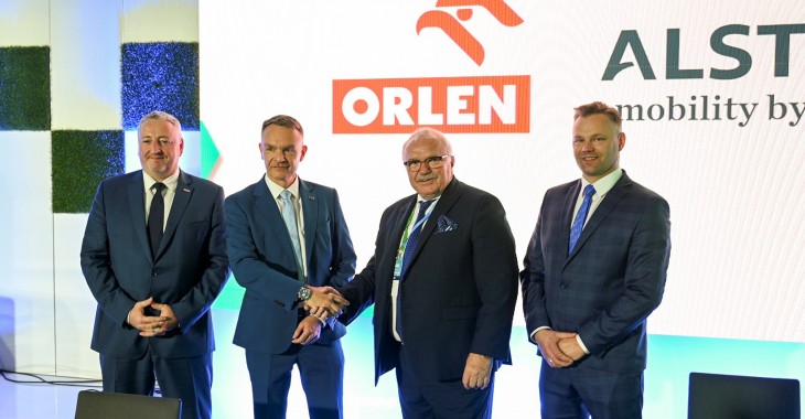 PKN ORLEN i Alstom ze współpracą na rzecz kolei wodorowej