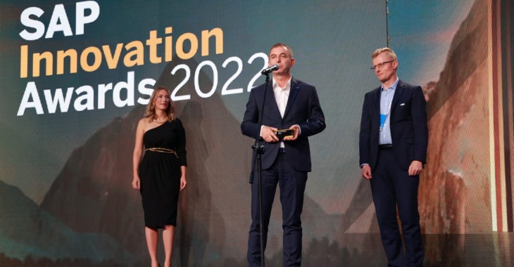 Nagroda SAP Innovation Awards za kompleksowy proces cyfrowej transformacji przyznana