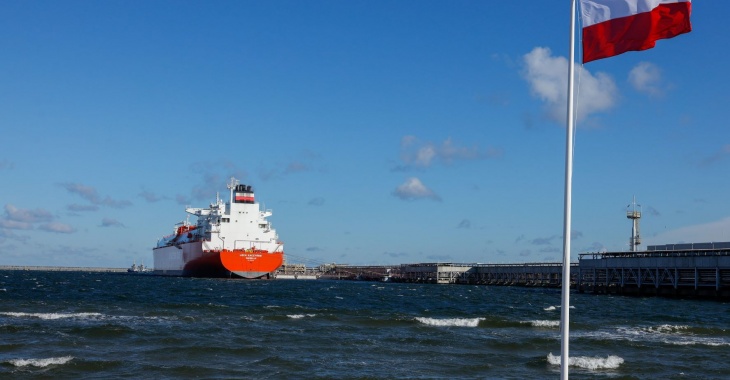Pierwsza dostawa LNG do Polski gazowcem z floty Grupy ORLEN